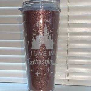 Disney Parks Rose Gold 22 oz Tumbler